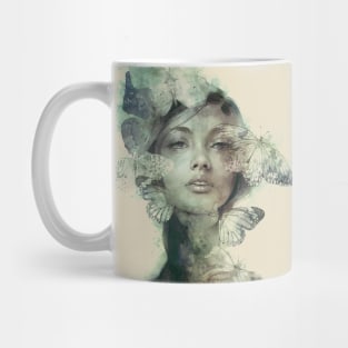 Digital art Portrait Mug